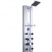 46" Bathroom Aluminum Shower Panel Thermostatic Tower w/ 10 Massage Jets - B076QDPZF3
